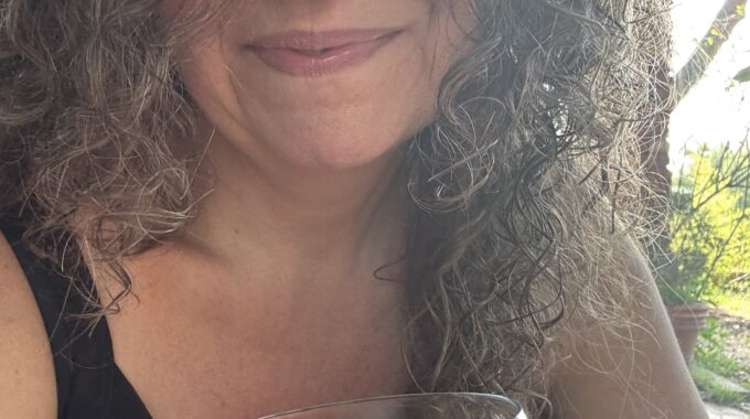 Simona on her 55th birthday